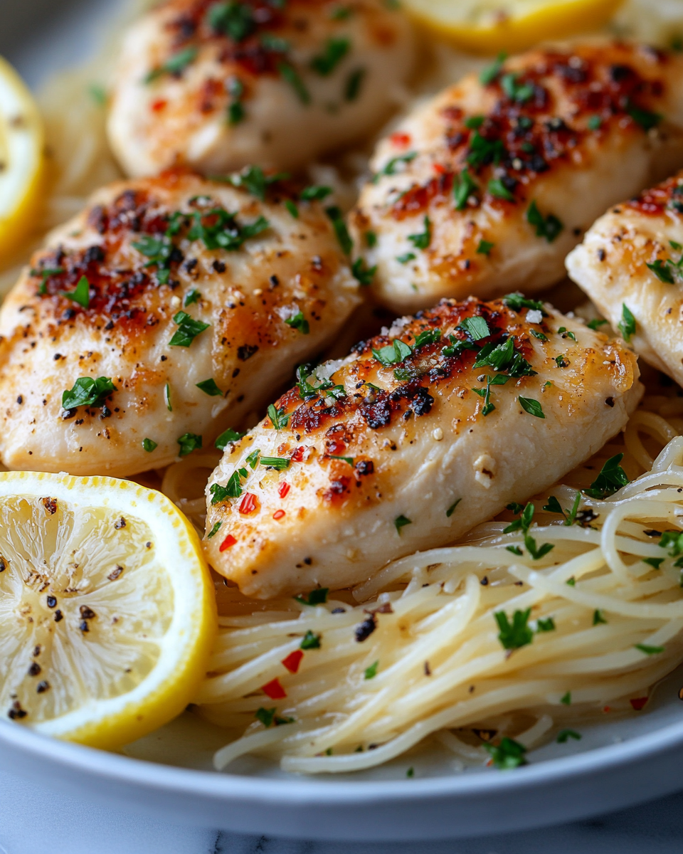 Chicken Scampi Angel Hair 7 Simple Creamy Delight