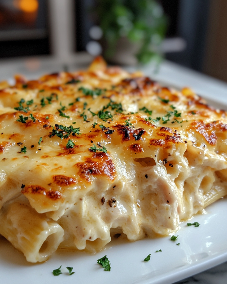 Creamy Chicken Alfredo Pasta Bake 5 Ultimate Cozy Comfort