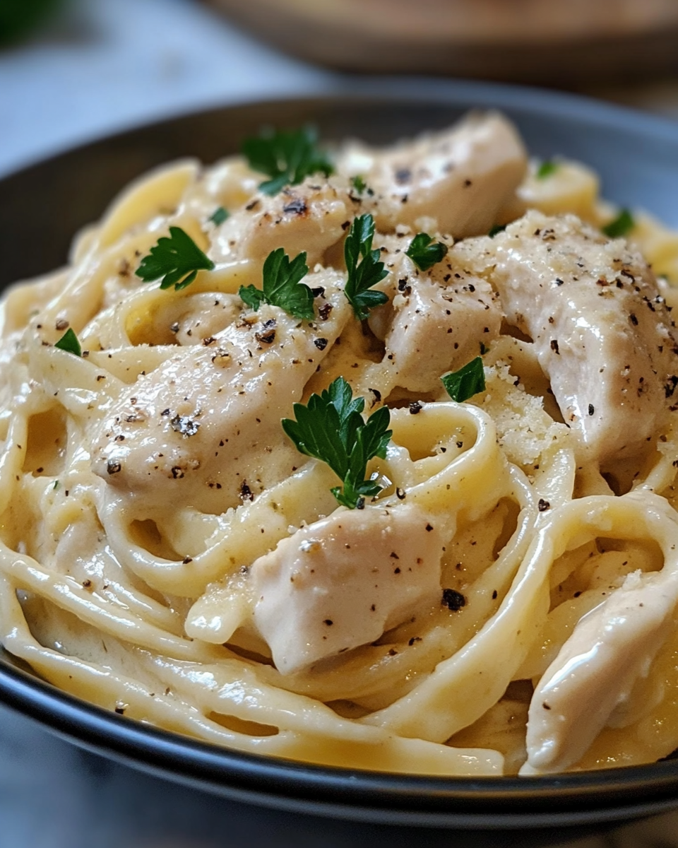 Creamy Chicken Alfredo Pasta (Easy Dinner) 5 Easy Cozy