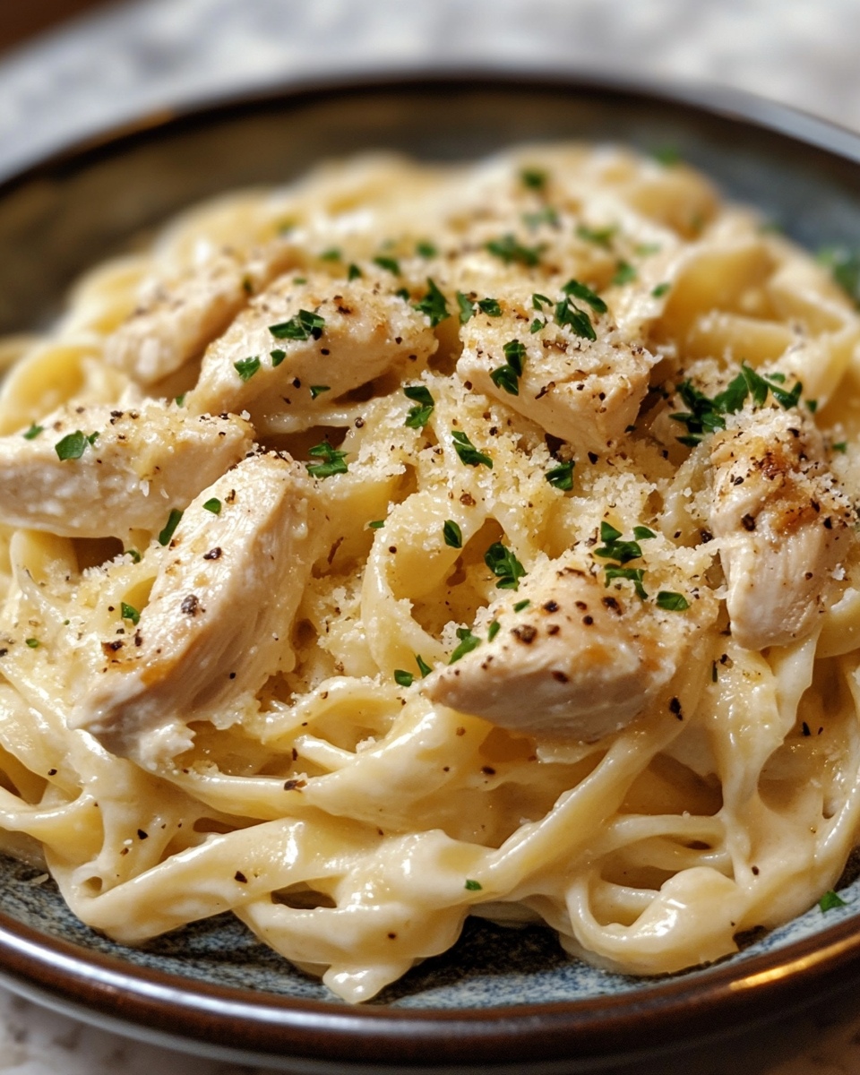 Creamy Fettuccine Chicken Alfredo Recipe 7 Simple Devoted