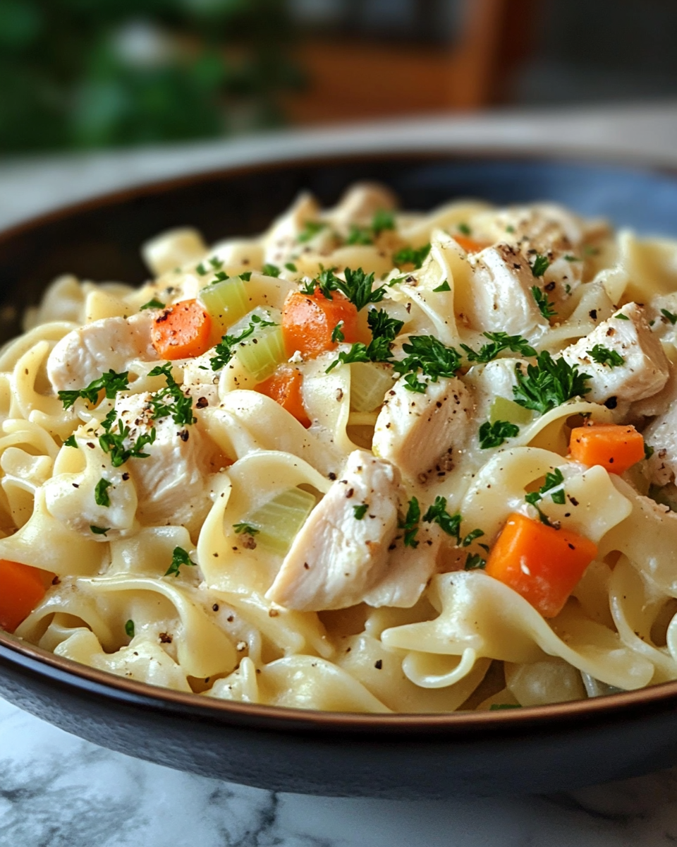 Homestyle Chicken Noodle Skillet 30-Min Simple Fearless
