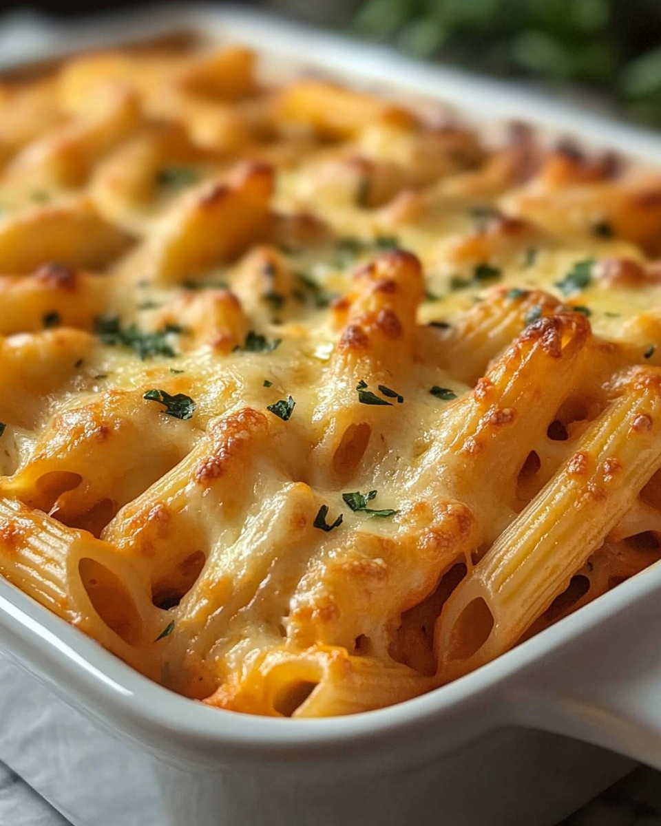 Cheesy Pasta Bake Recipe