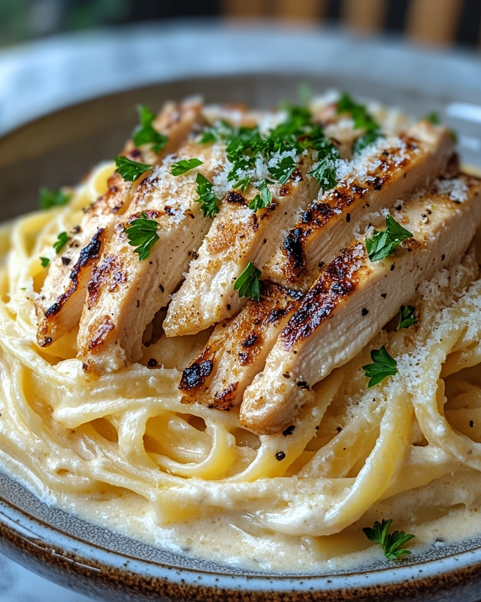 Chicken Alfredo Pasta Recipe