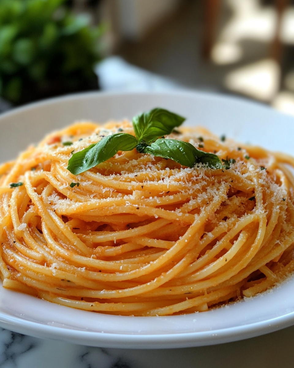 Garlic Tomato Basil Pasta Recipe
