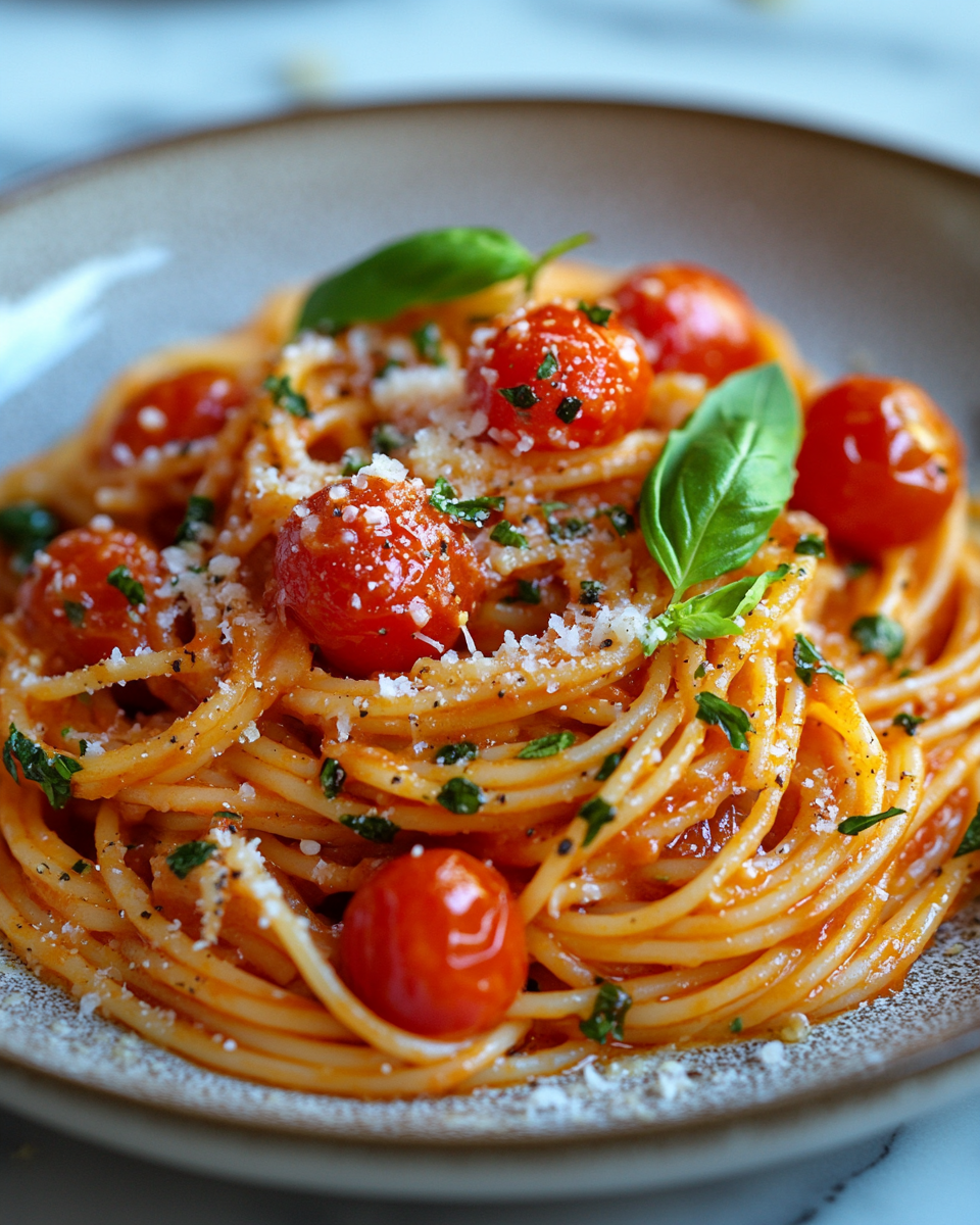 One-Pan Tomato Pasta Recipe