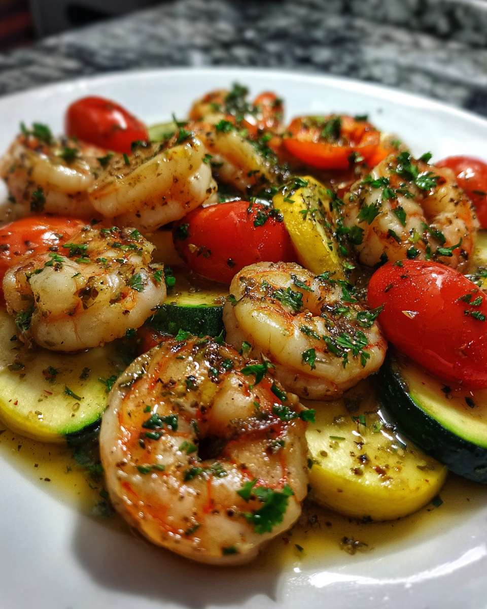 Simple Shrimp Dinner Idea: Garlic Butter Shrimp with Lemon Rice
