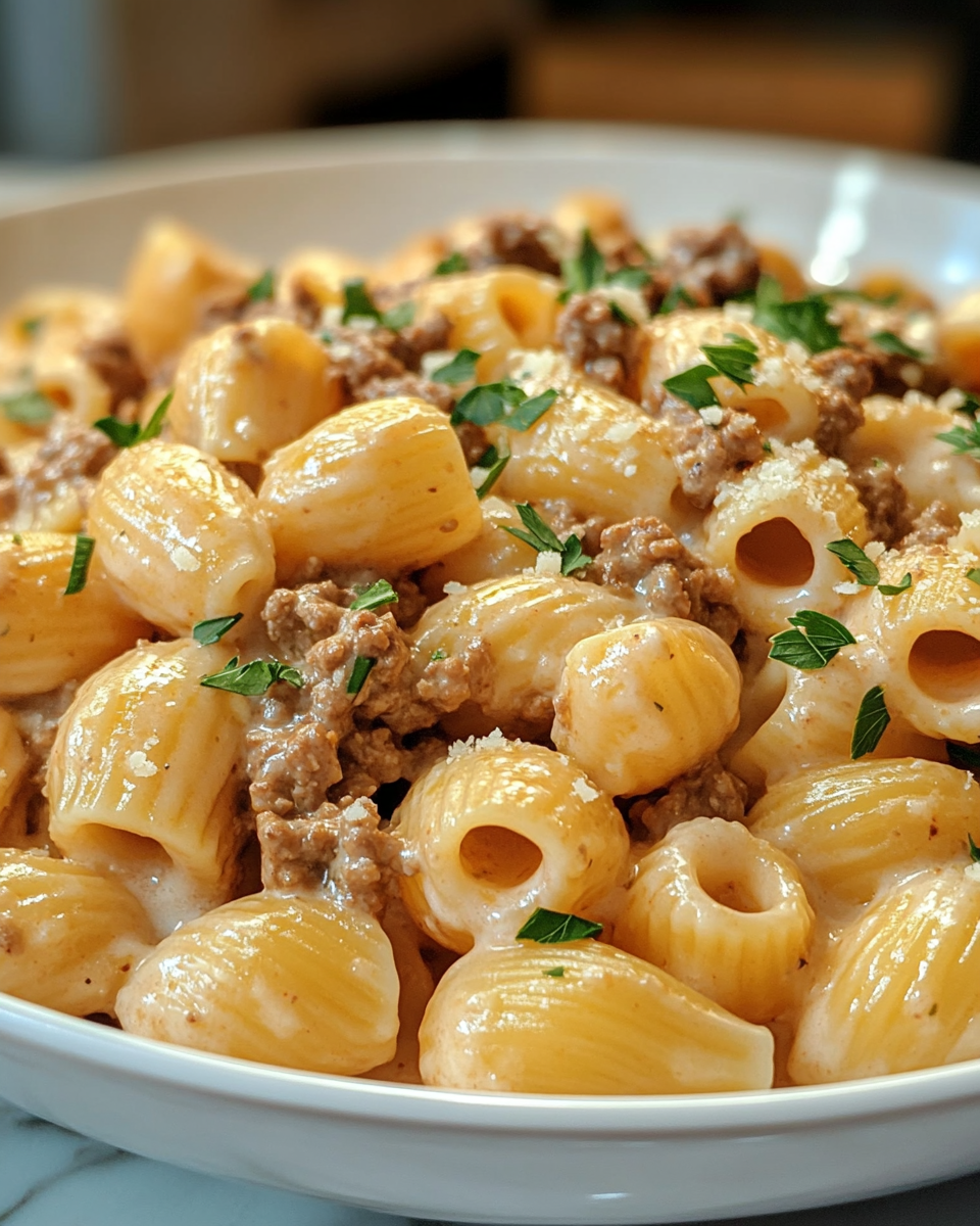 Creamy Beef and Shells: 30-Minute Amazing Cozy Dinner