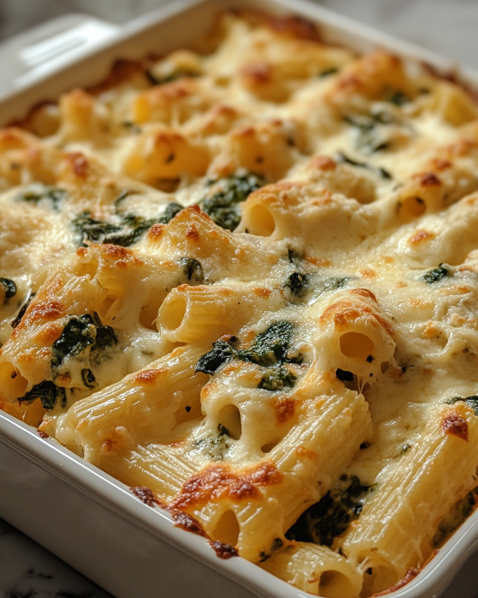 Spinach Artichoke Pasta Bake: 7 Amazing Cozy Bites
